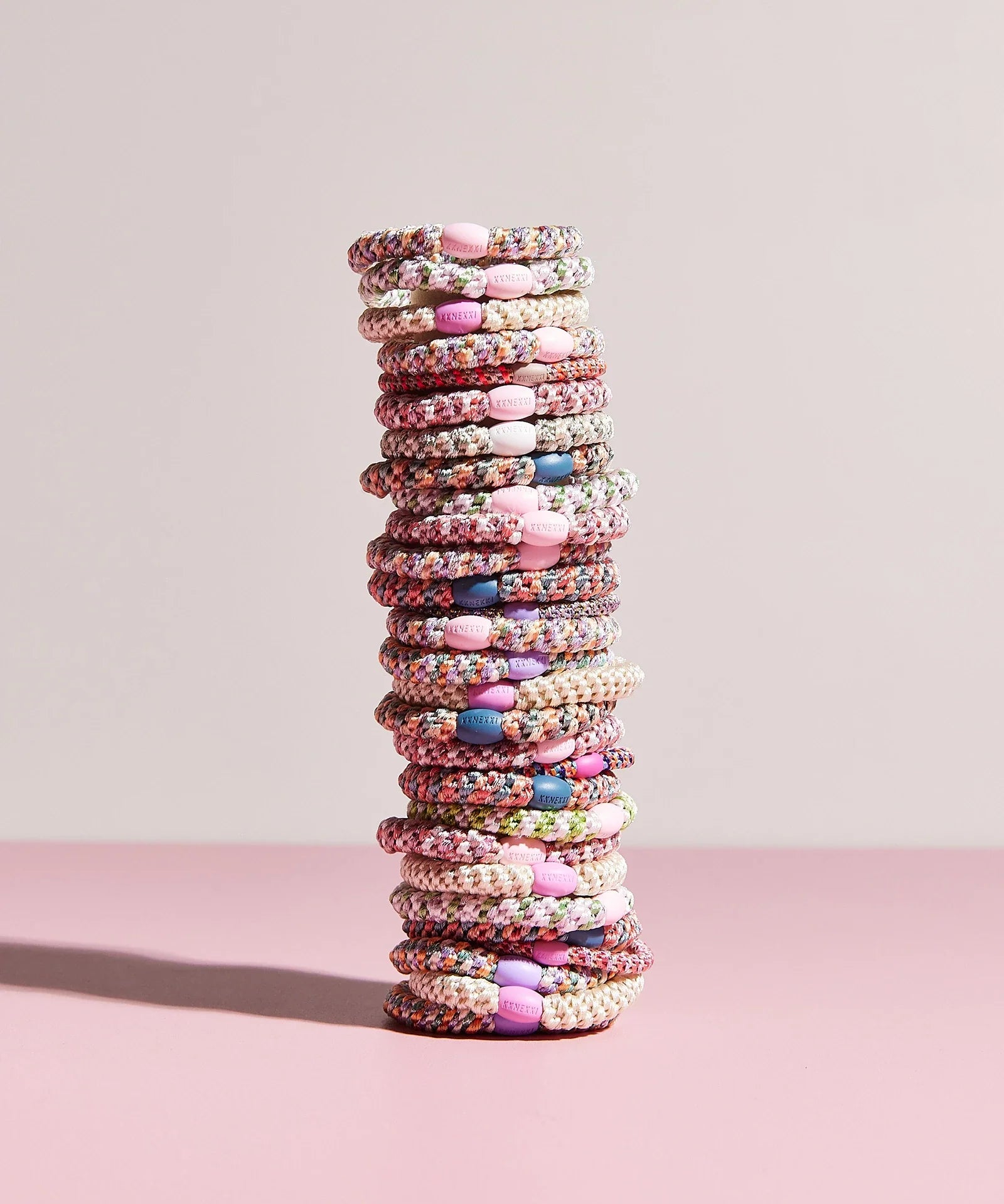KKNEKKI hair tie Pastel Circus – stacked hair ties
