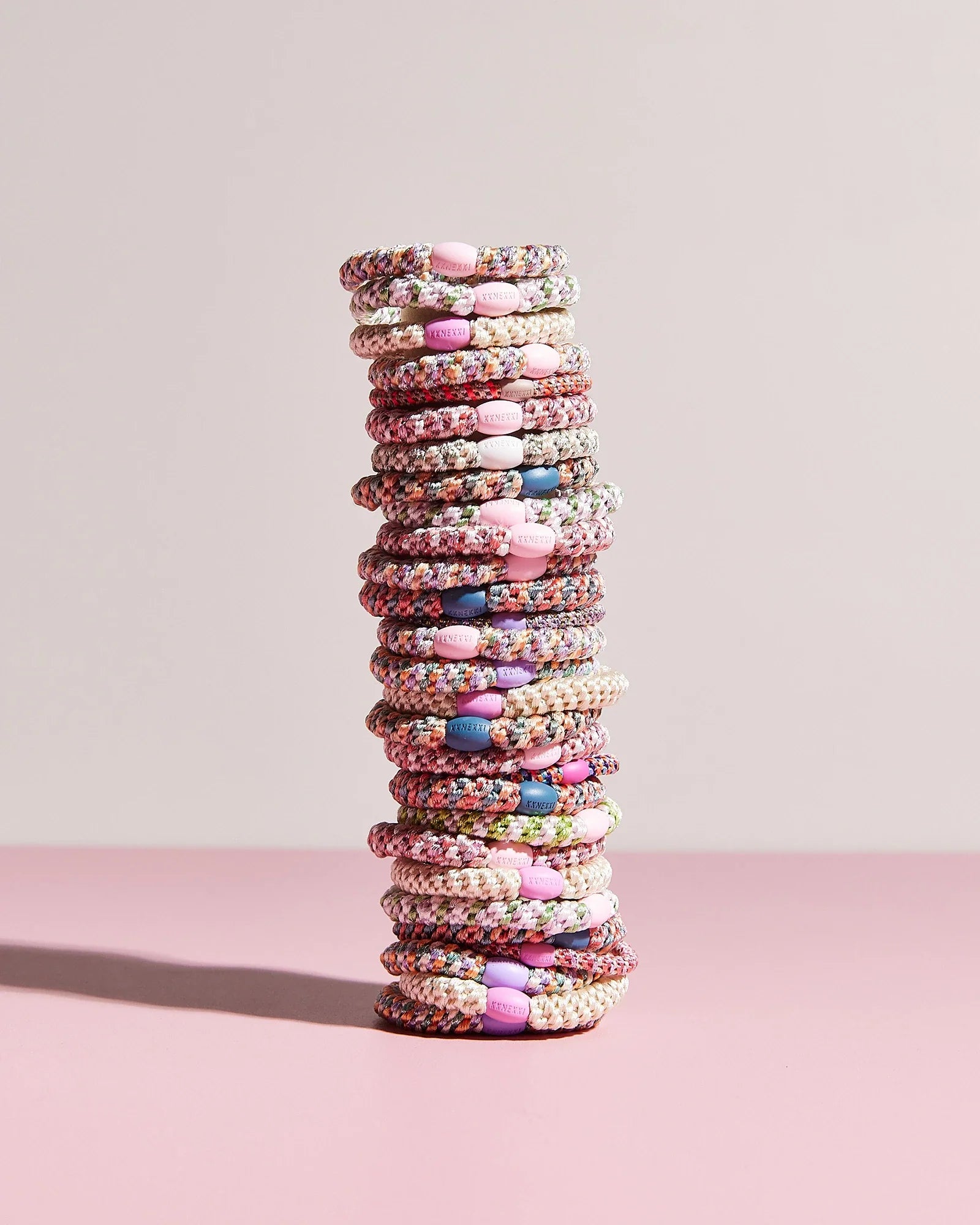 KKNEKKI hair tie Pastel Circus – stacked hair ties