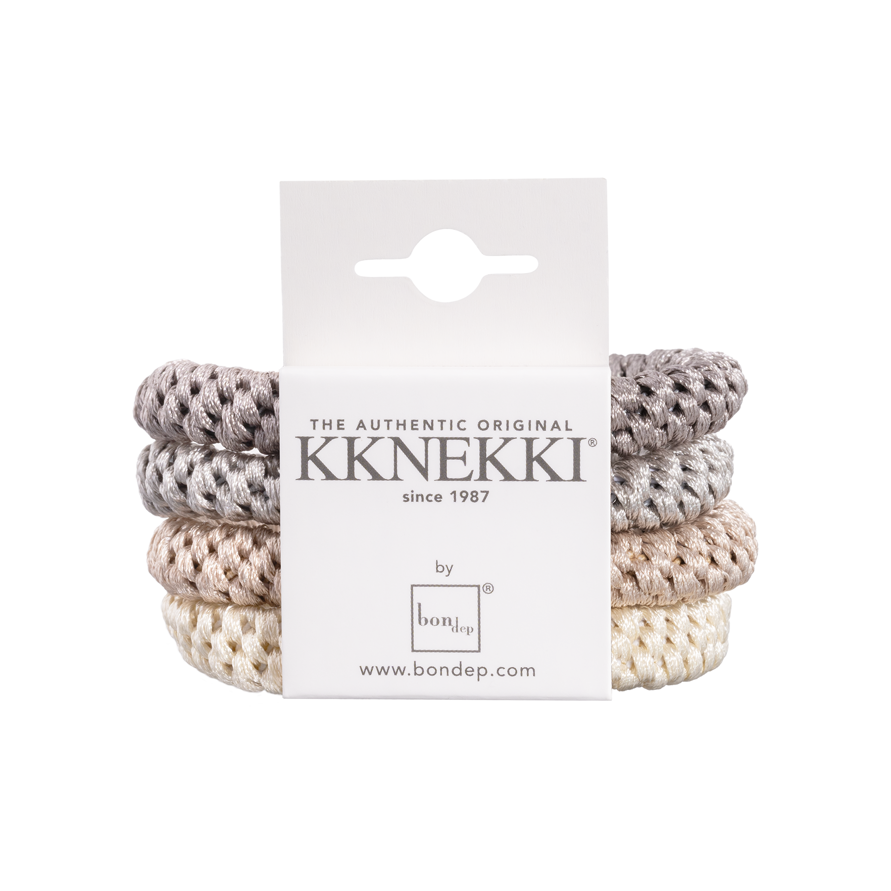 KKNEKKI Hair Tie Set of 4 – No. 52 – product photo