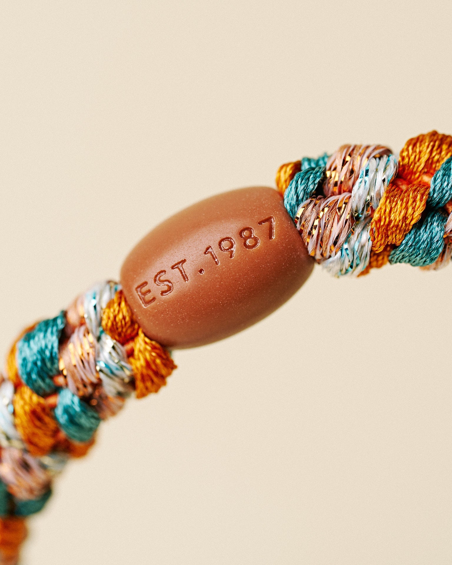 KKNEKKI hair tie Terracotta & Teal Mix – lifestyle