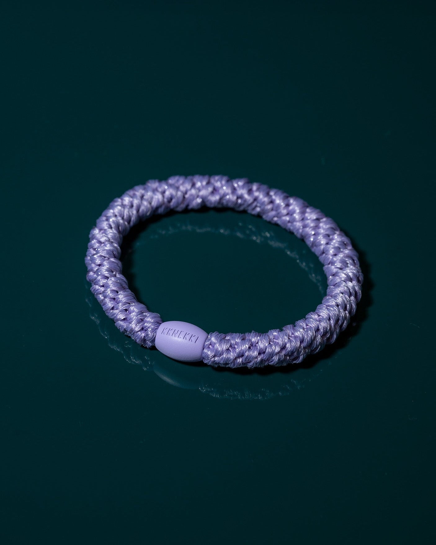 KKNEKKI hair tie Violet Glitter – lifestyle