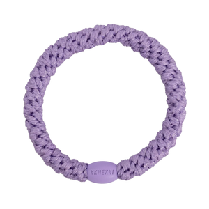 KKNEKKI Violet Glitter Hair Elastics
