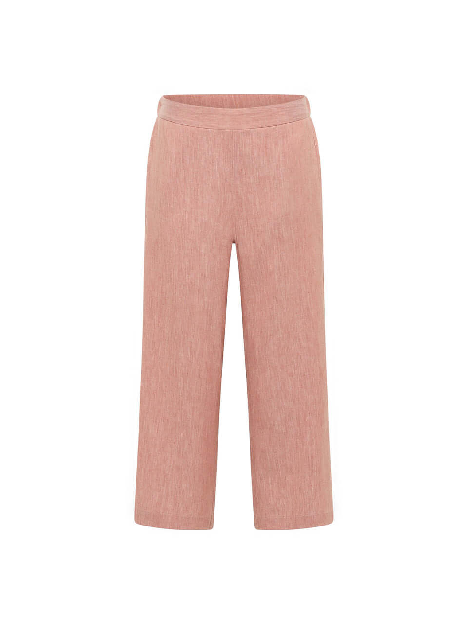 Lanius Culotte in Mocha – Linen & Organic Cotton Blend