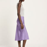 TENCEL™ Midi Skirt — Purple Haze by LANIUS — fair fashion in organic materials, view 4
