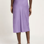 TENCEL™ Midi Skirt — Purple Haze by LANIUS — fair fashion in organic materials, view 5