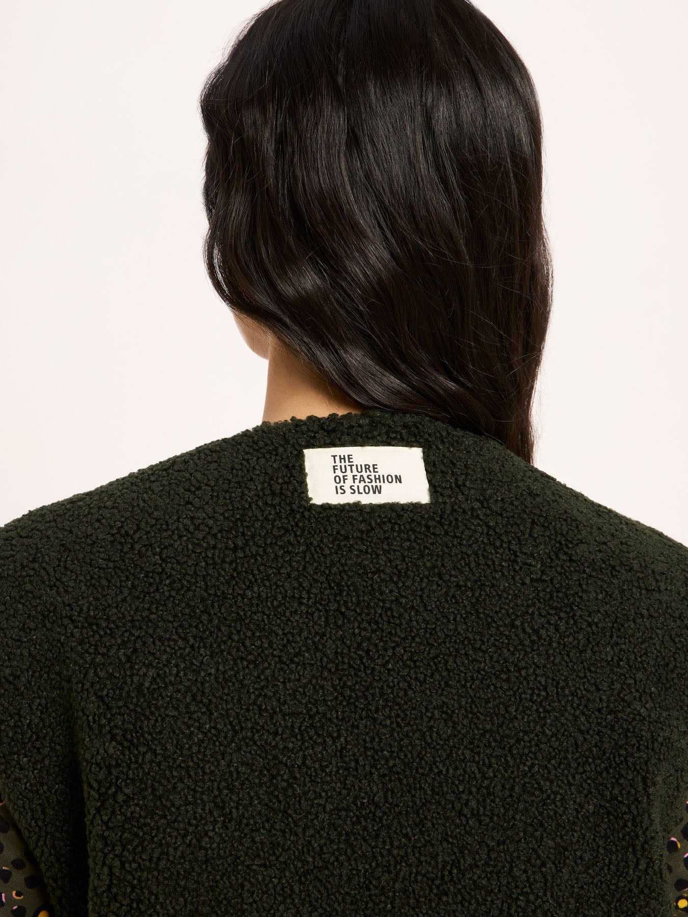 LANIUS reversible quilted jacket in turtle with a boxy cut and piped pockets, another view