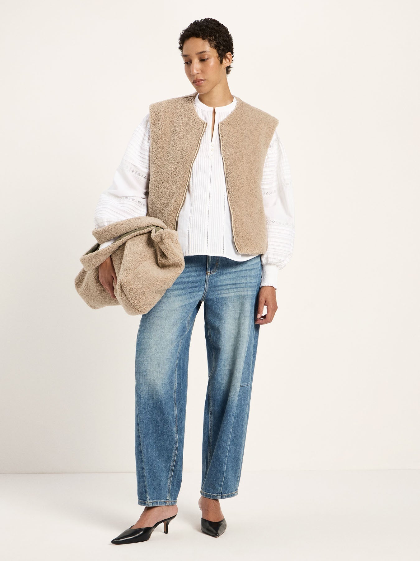 LANIUS reversible quilted jacket – second full look