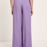 Wide-Leg Trousers - Purple Haze by LANIUS — fair fashion in organic materials, view 5