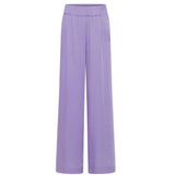 Wide-Leg Trousers - Purple Haze by LANIUS — fair fashion in organic materials, view 2