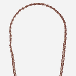 Lou Braided Phone Chain Bordeaux stylish braided crossbody smartphone accessory