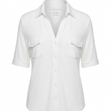Majestic Filatures Chemise Blanche M Coude