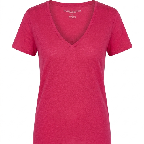 Majestic Filatures T-shirt Indian Pink