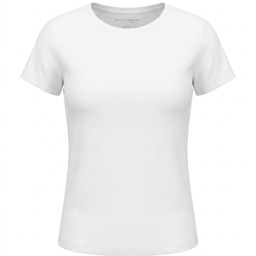 Majestic Filatures T-shirt Blanc