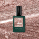 Manucurist Green Flash™ semi-permanent LED nail polish, Cosmic Rose – bottle