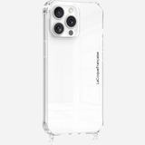 Clear mirror phone case with ring holders and protective design