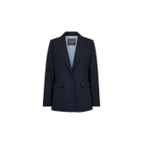 Mos Mosh Leonora Miley Blazer – Salute Navy – front view