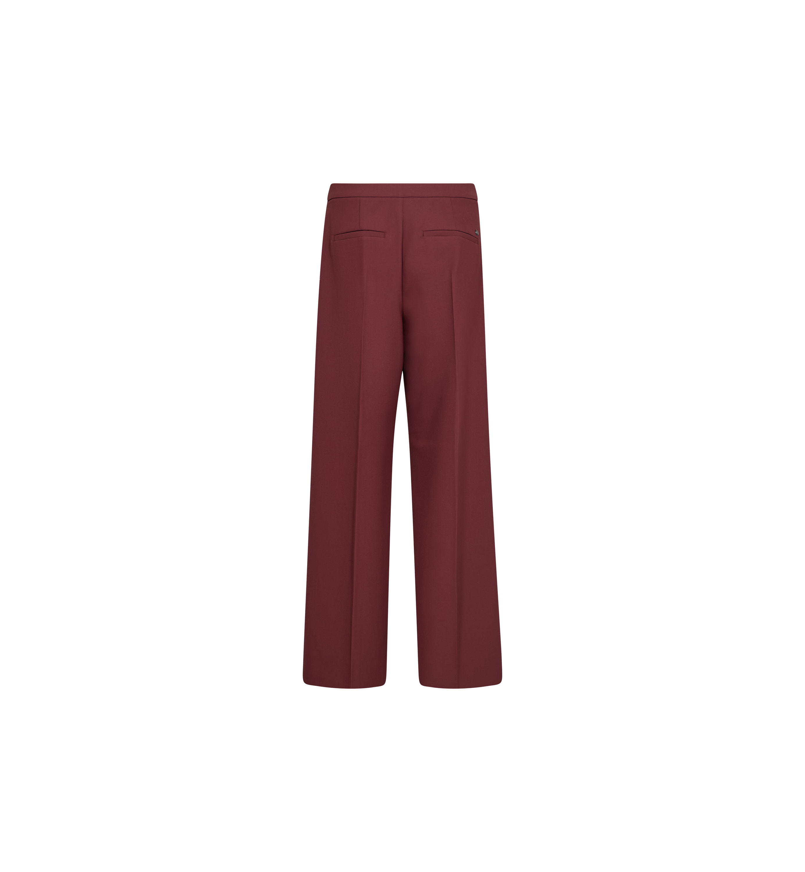 MOS MOSH Leya Miley tailored trousers in port royale, back view
