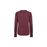 MOS MOSH Matthea fitted shirt in Port Royale, back view
