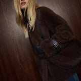 Nanette Faux Fur Jacket – Delicioso – view 4