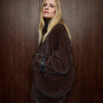 Nanette Faux Fur Jacket – Delicioso – front view