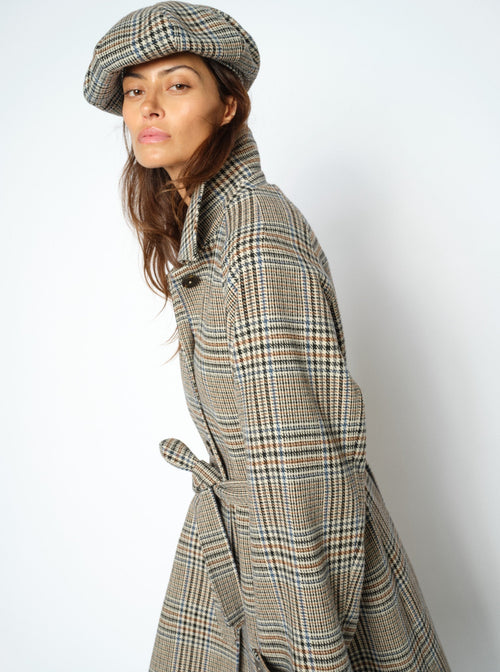 Nylah Baker Boy Cap – Oxford Tan