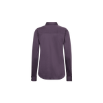 MOS MOSH Tina fitted shirt in Sweet Grape, back view