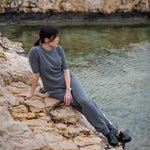 Cashmere Joggers – Grey – view 4