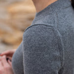Cashmere T-Shirt – Grey – view 5