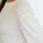 Crew-Neck Jumper – Ivory – view 2