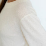 Crew-Neck Jumper – Ivory – view 2