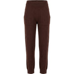 Nuage Cashmere Joggers – Chocolate – front view