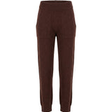Nuage Cashmere Joggers – Chocolate – front view