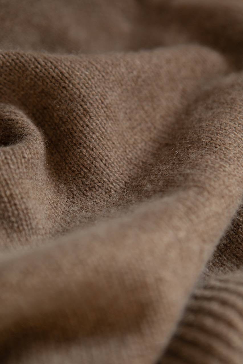 Roll-Neck Jumper – Hot Cappuccino – view 4