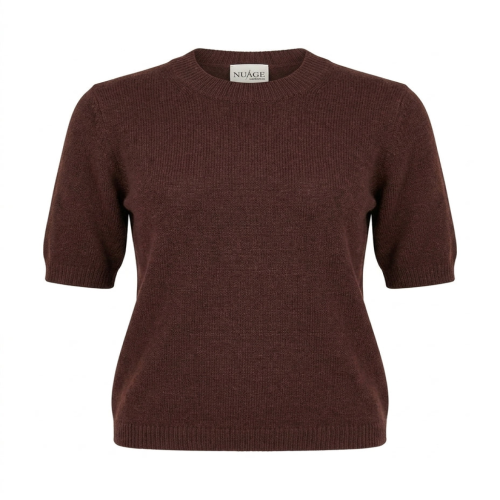Nuage Cashmere T-shirt – Chocolate