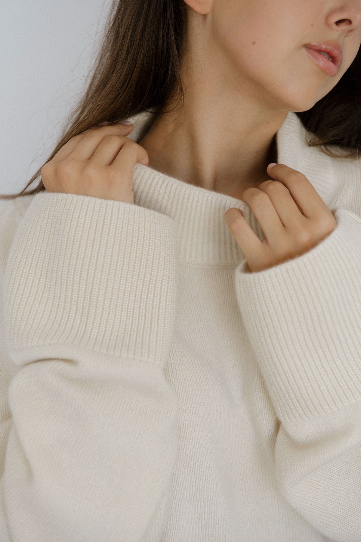 Wide-Sleeve Jumper – Ecru – view 5