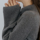Wide-Sleeve Jumper – Grey – view 5
