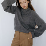 Wide-Sleeve Jumper – Grey – view 2