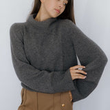 Wide-Sleeve Jumper – Grey – view 4