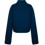 Wide-Sleeve Jumper – Teal – view 2