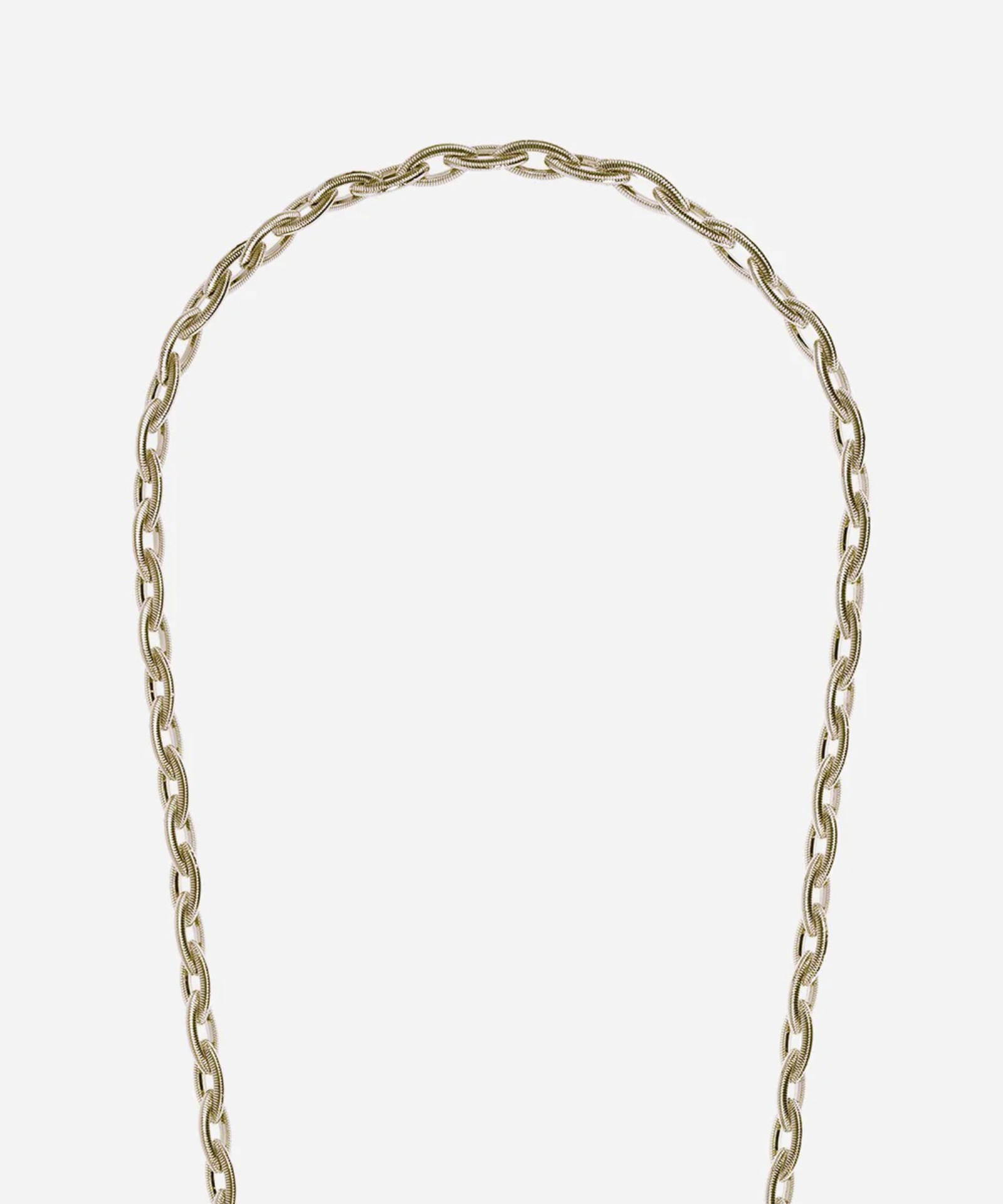 Pia Twisted Link Phone Chain Gold luxury metallic crossbody phone accessory