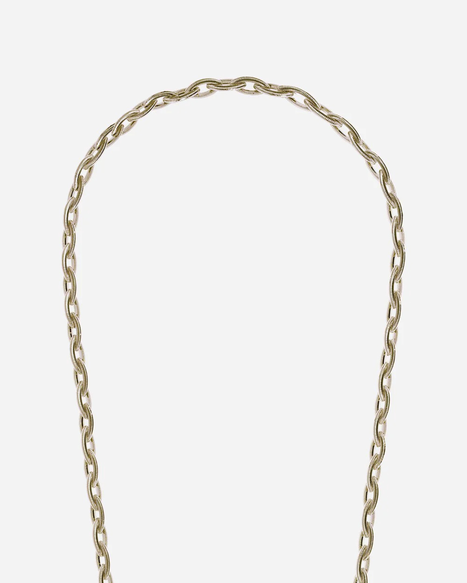 Pia Twisted Link Phone Chain Gold luxury metallic crossbody phone accessory
