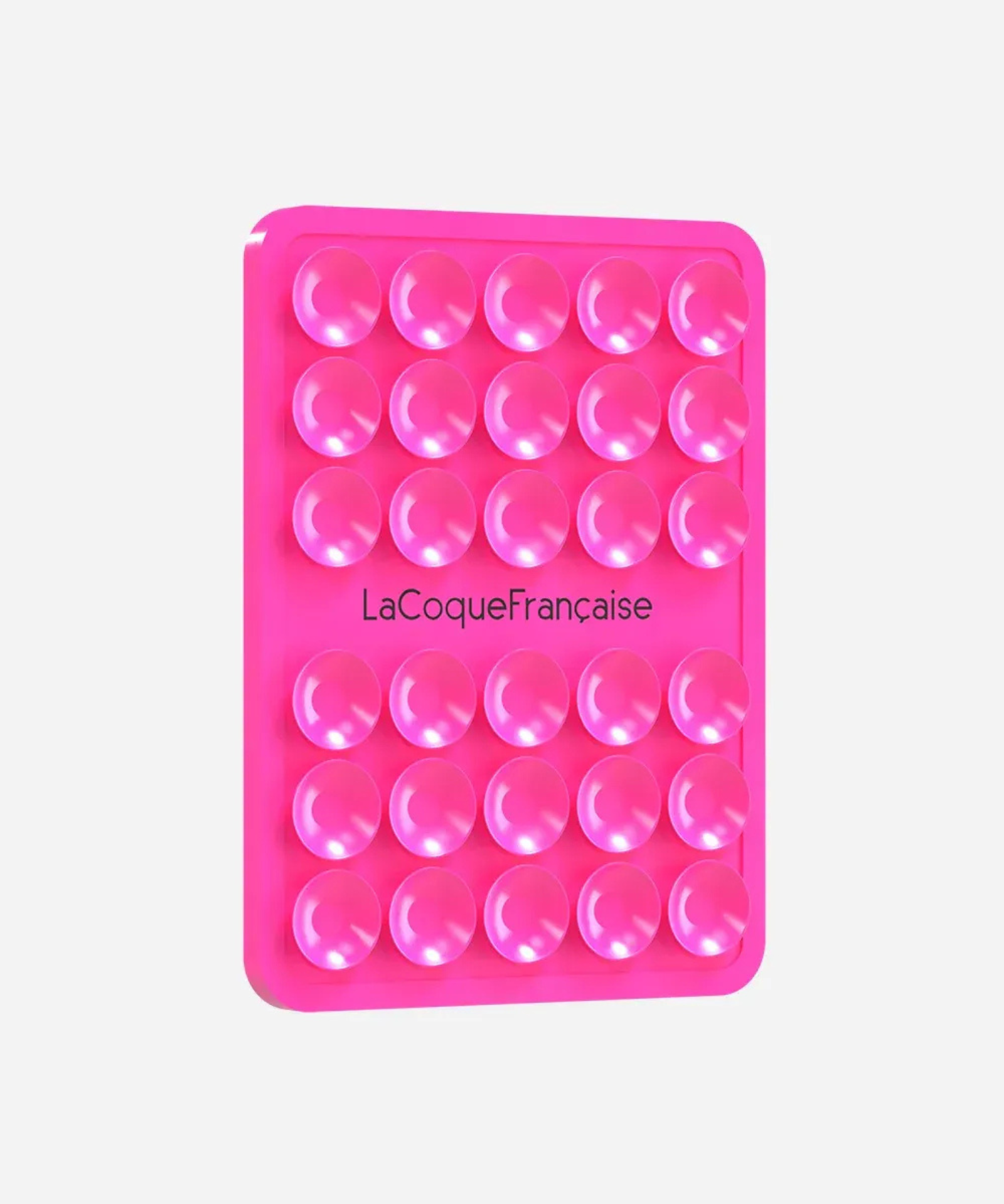 Pink Silicone Phone Grip soft touch smartphone holder accessory