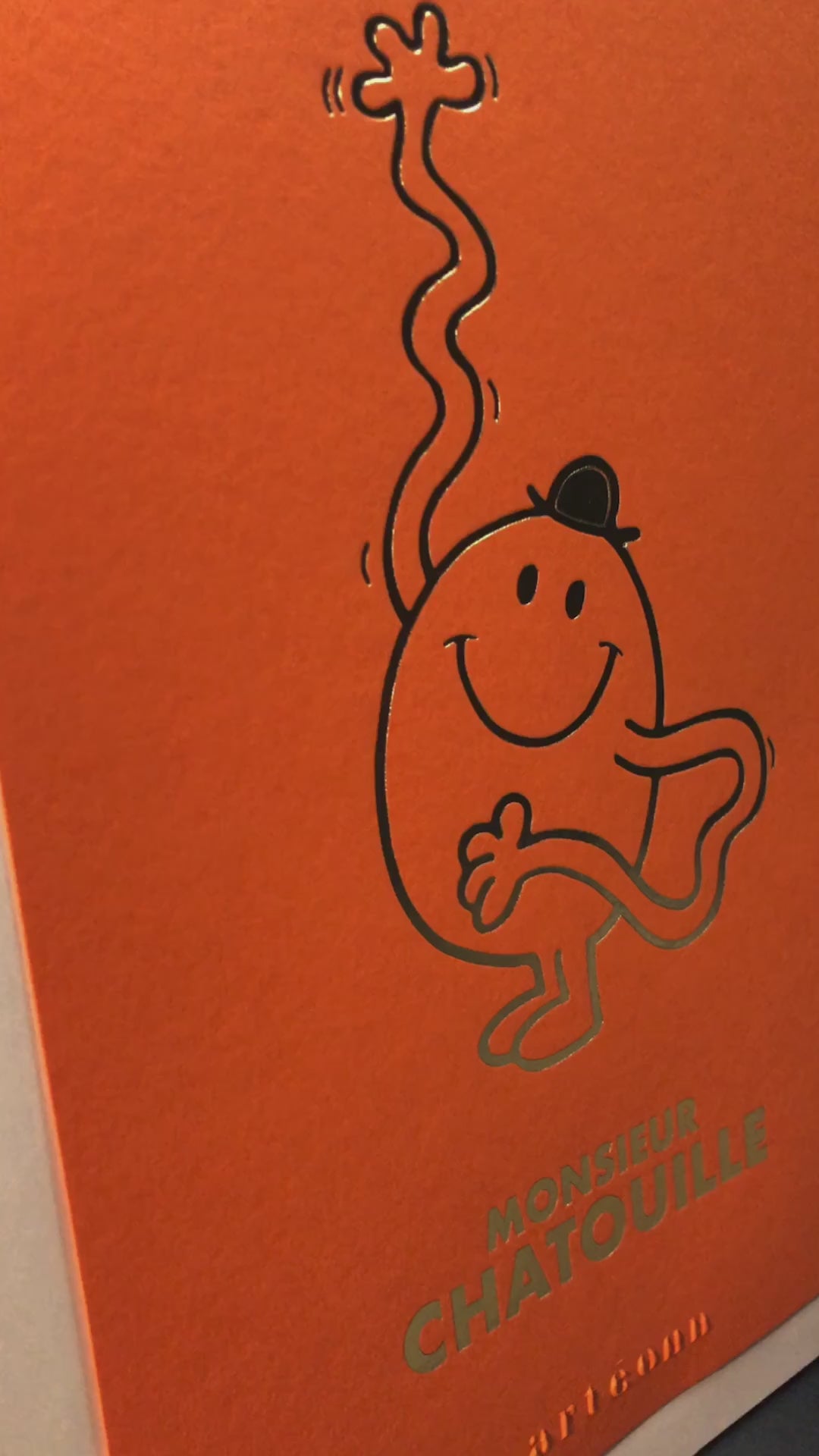 Arteonn Mr. Men &amp; Little Miss Monsieur Chatouille Kunstdruck