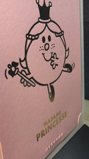 Arteonn Mr. Men und Little Miss Madame Princesse Kunstdruck