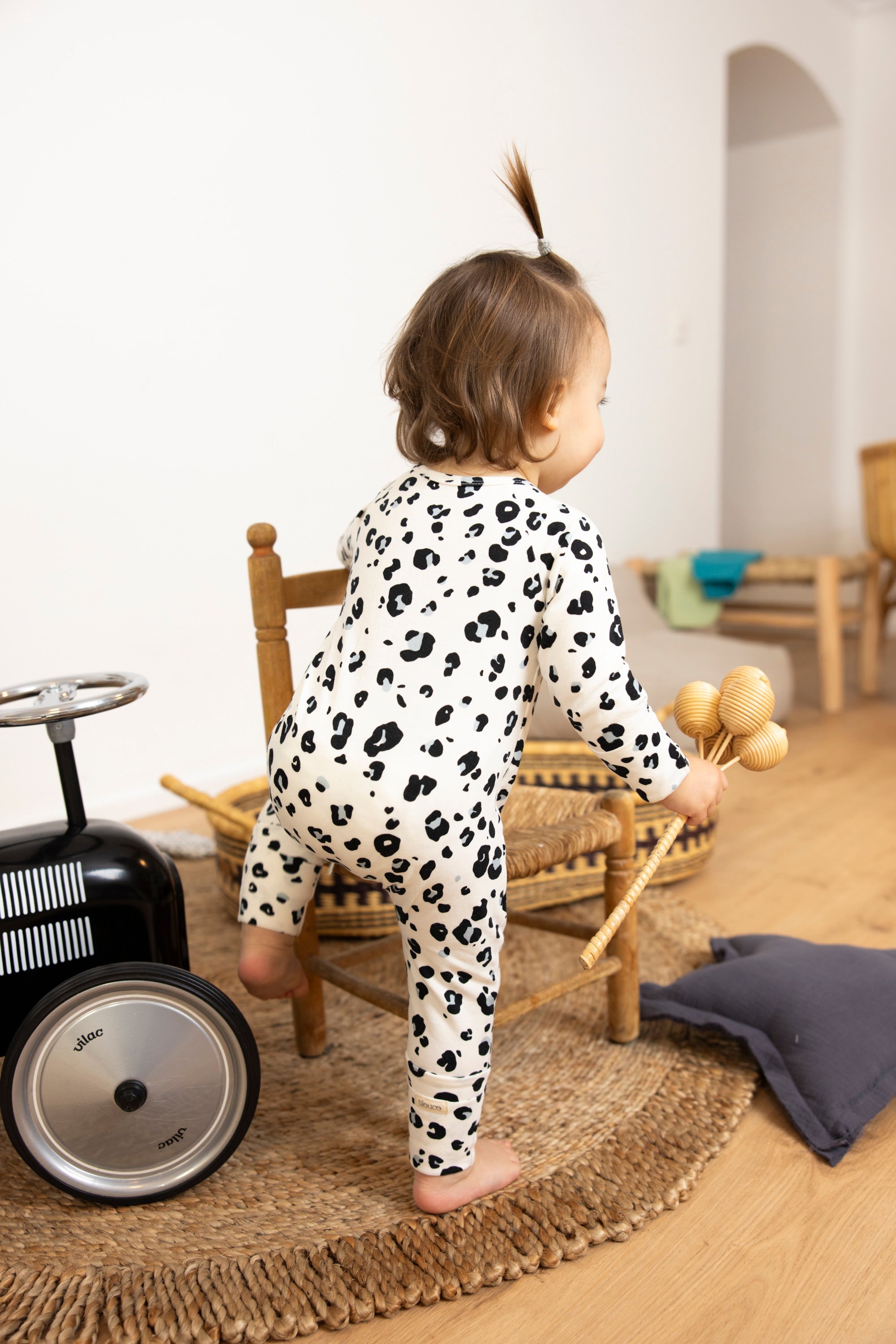 Combinaison bébé Tilouco LEO en coton bio