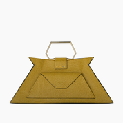 GRAN SIBILLA CRUISE Vegan Handbag | Mustard Yellow