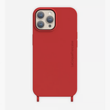 Soft Touch Ring Phone Case Red matte shockproof smartphone cover with ring holder