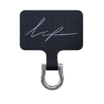 Universal Phone Chain Adapter Black slim connector for phone straps and chains