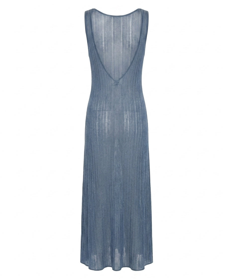 Marla Maxi Dress – Blue – view 2