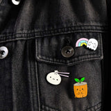 NOODOLL - RICEBOO Rainbow Enamel Pin